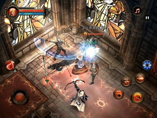 画像集#002のサムネイル/ゲームロフト，iPad専用ファンタジーRPG「Dark Quest 2 HD」を発売