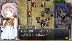 画像集#002のサムネイル/「クイーンズゲイト スパイラルカオス」登場キャラ「虹原いんく」と敵勢力キャラ「ルーナ」を紹介&新システム「FIGシステム」とは