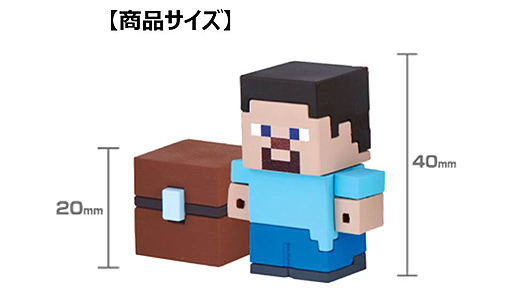 画像集 No.003のサムネイル画像 / あの「Minecraft」をケシゴムで再現したその名も「マイケシ」シリーズが,全国のおもちゃ売場で5月下旬より販売へ