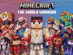 「Minecraft」に「ストリートファイター」スキンパックが登場。リュウや春麗,ルークなど35人が参戦