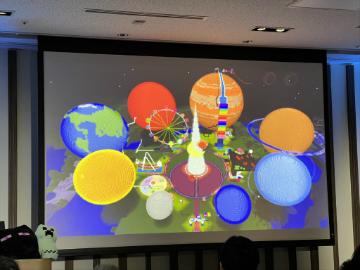 画像集 No.005のサムネイル画像 / 「第5回Minecraftカップ 全国大会」最終審査会レポート。教育版マイクラで作られた「未来の街の姿」