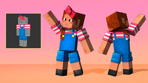 画像集 No.005のサムネイル画像 / 「Minecraft」，サンリオキャラクターズとのコラボDLC「Hello Kitty and Friends DLC」を配信開始