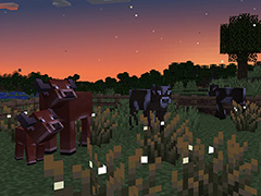 「Minecraft」2種類の新種のウシ,ホタルの茂み,砂漠の環境音など新要素を公開。Javaスナップショットで利用可能