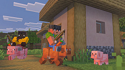 画像ギャラリー No.011のサムネイル画像 / 「Minecraft」動物の子どもたちのデザインを一新し，よりかわいらしく。ニワトリの子どもは，ついに「ひよこ」になって登場