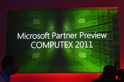 画像集#002のサムネイル/［COMPUTEX］Microsoft，x86とARMの両方で動作する「Windows 8」を披露。タブレット向けの新UIや一部ハードウェア要件も明らかに