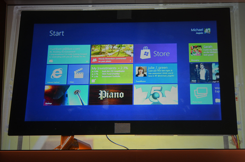 画像集#008のサムネイル/［COMPUTEX］Microsoft，x86とARMの両方で動作する「Windows 8」を披露。タブレット向けの新UIや一部ハードウェア要件も明らかに