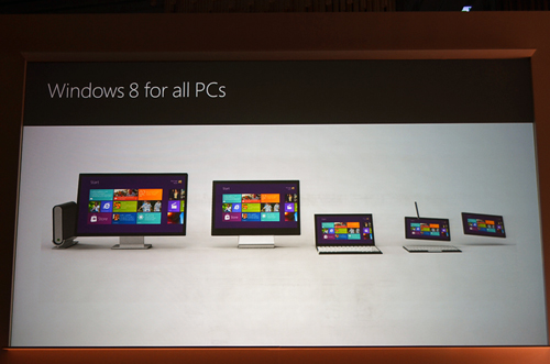画像集#020のサムネイル/［COMPUTEX］Microsoft，x86とARMの両方で動作する「Windows 8」を披露。タブレット向けの新UIや一部ハードウェア要件も明らかに