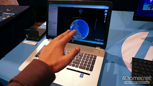 ENVY17 Leap Motion SEפǤGoogle Earthưǥ