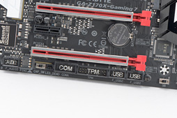 画像集 No.022のサムネイル画像 / GIGABYTEのゲーマー向けマザーボード「GA-Z170X-Gaming 7」をチェック。多機能でも高価すぎないバランスは要注目だ