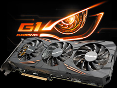 「GV-N1080G1 GAMING-8GD」レビュー。「WINDFORCE 3X」クーラー搭載のゲーマー向けGTX 1080カード,その実力は?