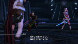 画像集#005のサムネイル/「FINAL FANTASY XIII-2」,コロシアムバトル第2弾「ライトニング&アモダ曹長」はバトルに勝利すると二人とも仲間に