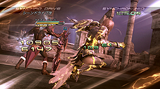 画像集#006のサムネイル/「FF XIII-2」,5月配信のライトニング編「女神の鎮魂歌」および,ノエル&セラ追加衣装「黒魔道士&白魔道士」のSSを追加公開