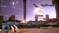 画像集#010のサムネイル/「FF XIII-2」,5月配信のライトニング編「女神の鎮魂歌」および,ノエル&セラ追加衣装「黒魔道士&白魔道士」のSSを追加公開