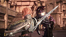 画像集#012のサムネイル/「FF XIII-2」,5月配信のライトニング編「女神の鎮魂歌」および,ノエル&セラ追加衣装「黒魔道士&白魔道士」のSSを追加公開