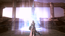 画像集#014のサムネイル/「FF XIII-2」,5月配信のライトニング編「女神の鎮魂歌」および,ノエル&セラ追加衣装「黒魔道士&白魔道士」のSSを追加公開