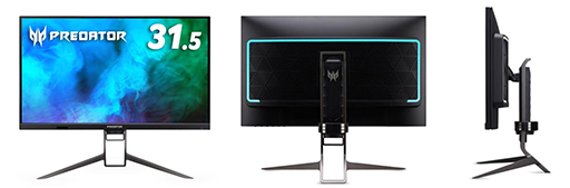 画像集#002のサムネイル/Acer，HDMI 2.1入力対応で4K/144Hz表示可能な31.5型液晶ディスプレイを国内発売