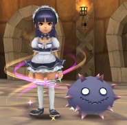 画像集#011のサムネイル/「くろネコONLINE」,ペット同士を対決させる新モード「クロンバトル」が本日登場。バフ効果が得られる「バトルカード」の使い方などが重要だ