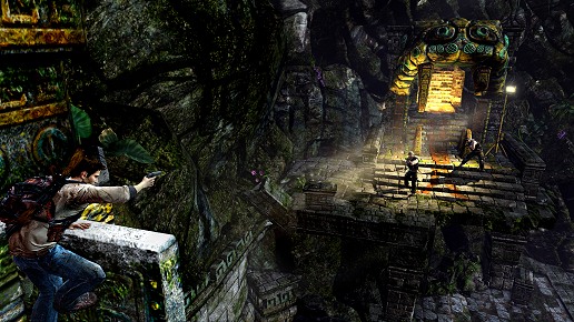 画像集#006のサムネイル/［TGS 2011］PS Vitaのさまざまな機能を活かした「アンチャーテッド -地図なき冒険の始まり-」＆マルチプレイを体験できるPS3用「アンチャーテッド -砂漠に眠るアトランティス-」プレイレポート