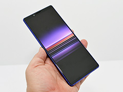 アスペクト比9:21の新型スマホ「Xperia 1」ハンズオン。ソニーの映像技術が詰め込んだ有機ELパネルとゲーマー向け機能に注目