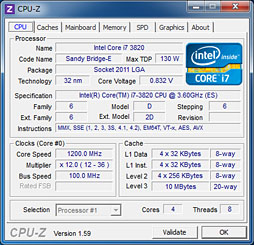 画像集#004のサムネイル/4コアSandy Bridge-E「Core i7-3820」レビュー。順当な性能にまとまったCPUだ