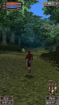 画像集#004のサムネイル/i-mode用MMORPG「アークファンタズムオンライン」のオープンβテストがついに始まる。携帯電話を片手に冒険に挑もう
