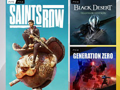 「セインツロウ」「Black Desert: Traveler Edition」「Generation Zero」がPlayStation Plus 9月のフリープレイに登場。9月5日に提供開始