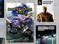 「モンスターハンターライズ」「FM2024」「クルセイダーキングスIII」など9作品がPS Plusのゲームカタログに登場。6月18日提供開始