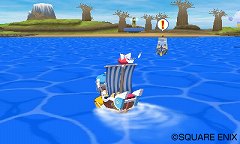 画像集#011のサムネイル/「スライムもりもりドラゴンクエスト3 大海賊としっぽ団」，スライムでもりもりな“船バトル”の流れや，モンスターを模したユニークな海賊船が公開