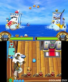画像集#012のサムネイル/「スライムもりもりドラゴンクエスト3 大海賊としっぽ団」，スライムでもりもりな“船バトル”の流れや，モンスターを模したユニークな海賊船が公開