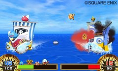 画像集#015のサムネイル/「スライムもりもりドラゴンクエスト3 大海賊としっぽ団」，スライムでもりもりな“船バトル”の流れや，モンスターを模したユニークな海賊船が公開