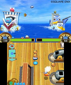 画像集#021のサムネイル/「スライムもりもりドラゴンクエスト3 大海賊としっぽ団」，スライムでもりもりな“船バトル”の流れや，モンスターを模したユニークな海賊船が公開