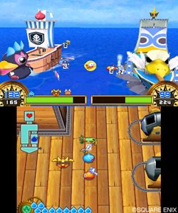 画像集#003のサムネイル/「スライムもりもりドラゴンクエスト3 大海賊としっぽ団」すれちがい通信を使った対戦モードや,ナゾのキャラクター「スライバ」の情報が公開に