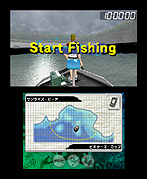 画像集#008のサムネイル/ディースリー・パブリッシャー,同社が発売を予定していた3DS用バスフィッシングゲームの正式タイトルを「Fishing 3D」に決定。2011年6月9日に発売