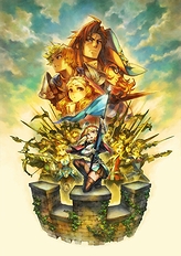 画像集#003のサムネイル/「朧村正」に次ぐマーベラス&ヴァニラウェアの第2弾企画,完全新作PSP「グランナイツヒストリー」が2011年夏に発売。公式サイトでその世界観が公開に