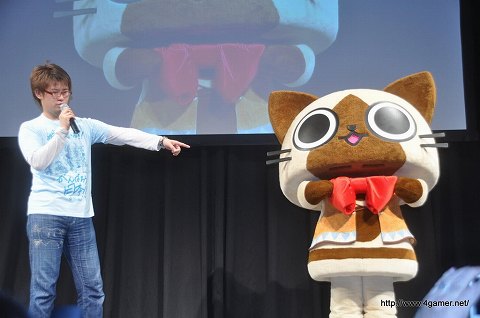 画像集#040のサムネイル/「モンハン部員100万人突破記念! ~狩友の集い~」レポート後編:「アイルー村G」新情報や,USJ・ユニクロなどとのコラボが発表されたステージの模様を紹介