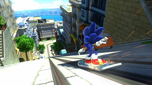 画像集#015のサムネイル/［TGS 2011］セガブースで「ソニックジェネレーションズ 白の時空/青の冒険」を遊んでみた。ソニックが駆け抜けてきた時代を2つのタイトルで楽しもう