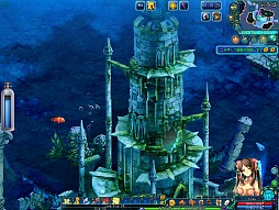 画像集#015のサムネイル/神秘の海底に謎の機械化海洋生物とドラゴンの塔を見た。「BraveSongOnline」大型アップデート「蒼海の章」レポート