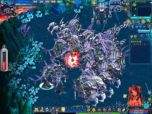 画像集#020のサムネイル/神秘の海底に謎の機械化海洋生物とドラゴンの塔を見た。「BraveSongOnline」大型アップデート「蒼海の章」レポート
