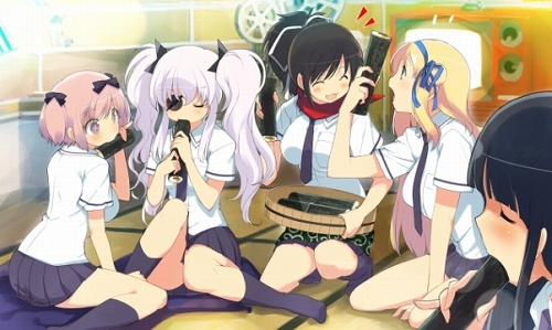画像集#003のサムネイル/なんだ,じっちゃんの太巻きを食べているだけか。「閃乱カグラ -少女達の真影-」先着購入特典ドラマCDの試聴版と,Webラジオ番組の配信がスタート