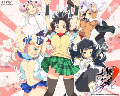 画像集#001のサムネイル/本日発売「閃乱カグラ -少女達の真影-」,公式サイトにて描き下ろし壁紙公開。購入者限定プレゼントも