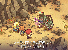 画像集#028のサムネイル/NDS「ノーラと刻の工房 霧の森の魔女」,登場キャラクター「メロウ」「オクトーヤ」と,気になるバトルシステムの情報を公開