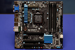 画像集#004のサムネイル/GIGA-BYTE，Z77搭載のゲーマー向けマザーボードを公開。ATXモデルはPCIe 3.0 x16×2やx8×4接続に対応か