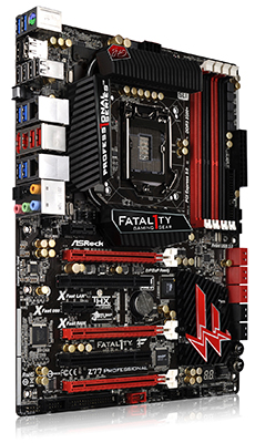 画像集#009のサムネイル/Z77を搭載したFatal1tyモデル3製品などASRockのIntel 7マザーが登場