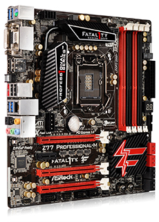 画像集#016のサムネイル/Z77を搭載したFatal1tyモデル3製品などASRockのIntel 7マザーが登場