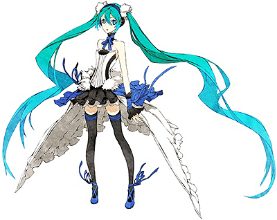 画像集#008のサムネイル/謎の歌姫の名は「初音ミク2020」。「セブンスドラゴン2020」,主題歌「SeventH-HeaveN」ほか,職業やNPC,予約特典の情報を公開