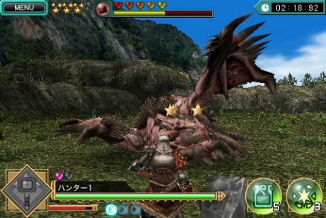 画像集#001のサムネイル/iPhone「モンスターハンター Dynamic Hunting」,アップデートで「ハンマー」が使用可能に。“リオレウス”など4種のモンスターも追加