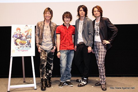 画像集#011のサムネイル/アニメ「うたの☆プリンスさまっ♪ マジLOVE1000％」先行上映会トークショウのレポートと，寺島拓篤さん/谷山紀章さん/宮野真守さん/上松範康氏へのインタビューを掲載