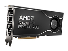 AMD,プロフェッショナル向けのハイエンドGPU「Radeon Pro W7700」を発表