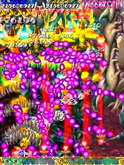 画像集#005のサムネイル/アーケード用STG「虫姫さま」“ケイブ祭りVer1.5”のゲーム基板が18万円で限定販売