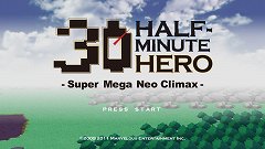 画像集#007のサムネイル/“30秒でクリアするRPG”「HALF-MINUTE HERO -Super Mega Neo Climax-（勇者30）」がXbox LIVE アーケードに上陸。ユニークなゲーム性はそのままにオンライン対応を強化